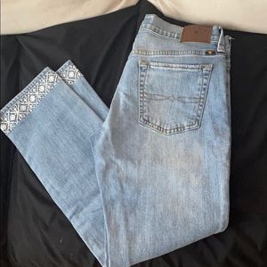Crop cute jeans